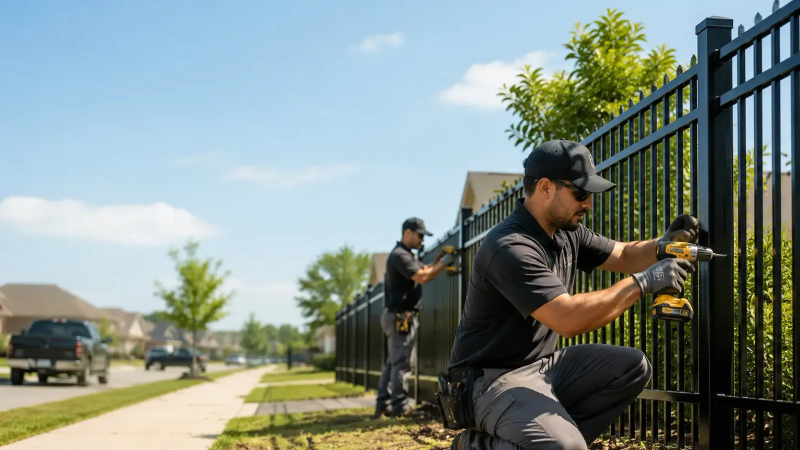 Metal Fence Installation in Winchester, OH